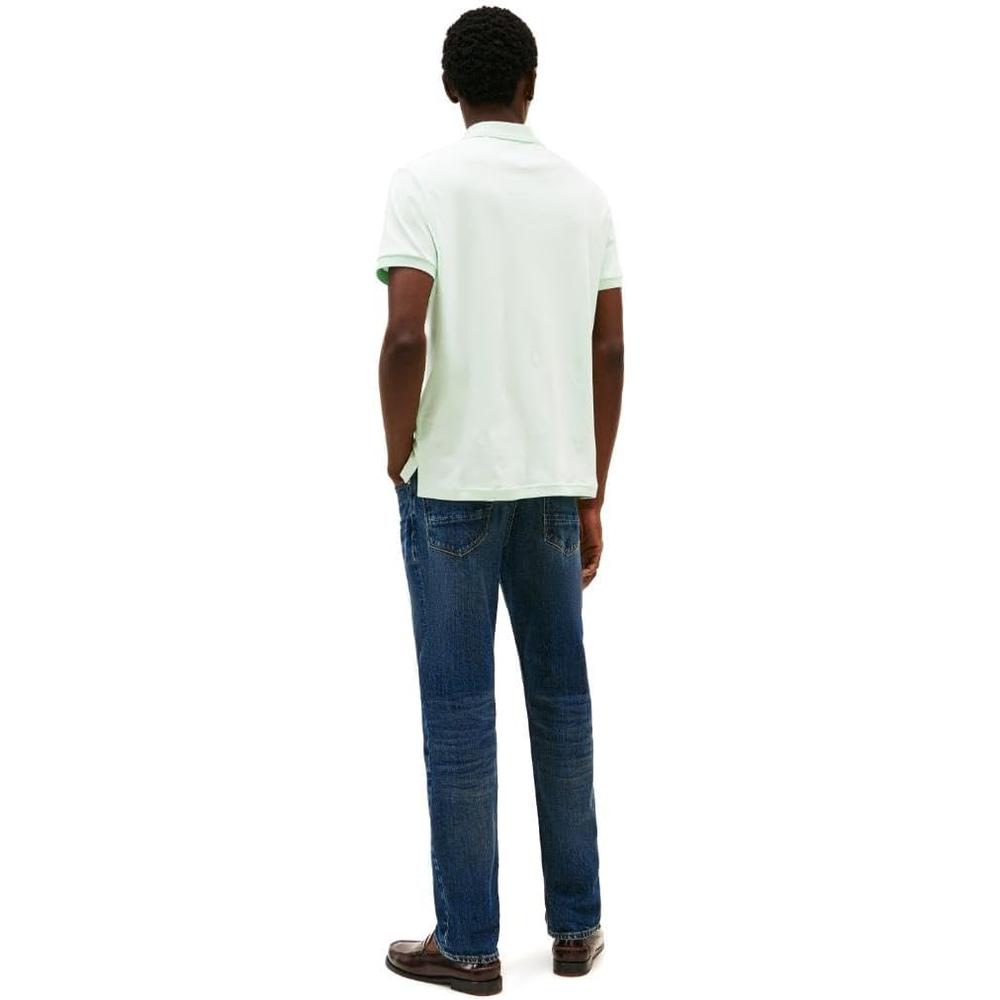 POLO PARA HOMBRE TOMMY HILFIGER REGULAR FIT MANGA CORTA VERDE OPALO - 4