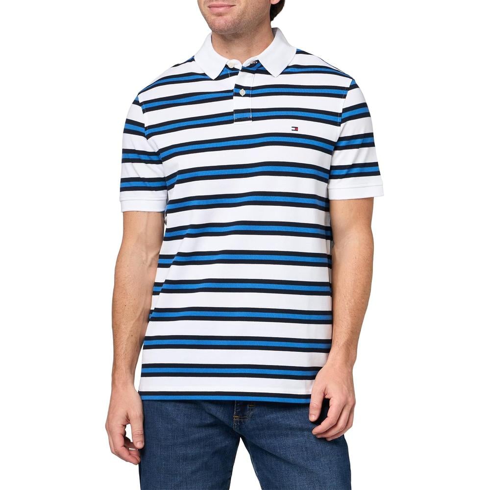 POLO PARA HOMBRE TOMMY HILFIGER 1985 REGULAR FIT MANGA CORTA MULTICOLOR - 3
