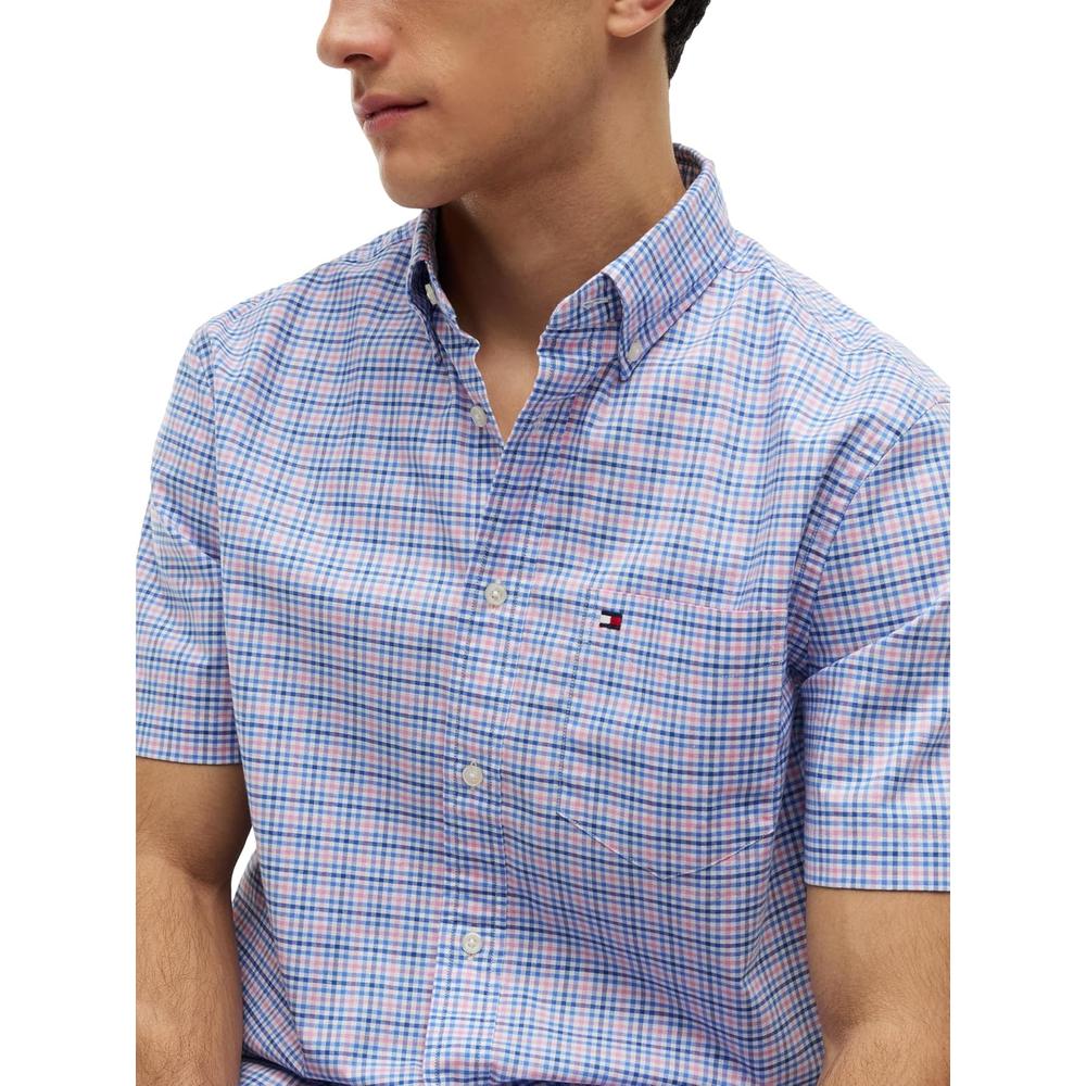 CAMISA PARA HOMBRE TOMMY HILFIGER REGULAR FIT MANGA CORTA MULTICOLOR - 2