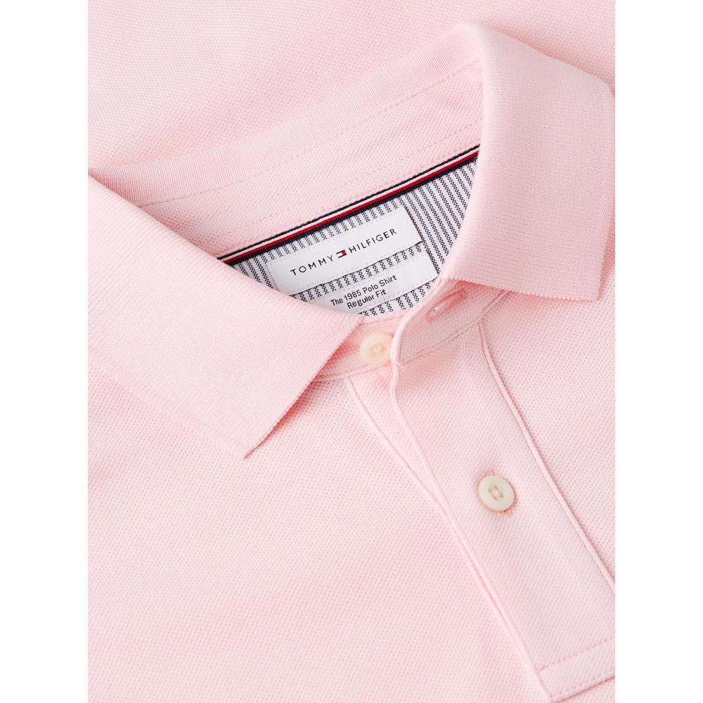 POLO PARA HOMBRE TOMMY HILFIGER CLASSIC FIT MANGA CORTA ROSA DUQUESA - 5