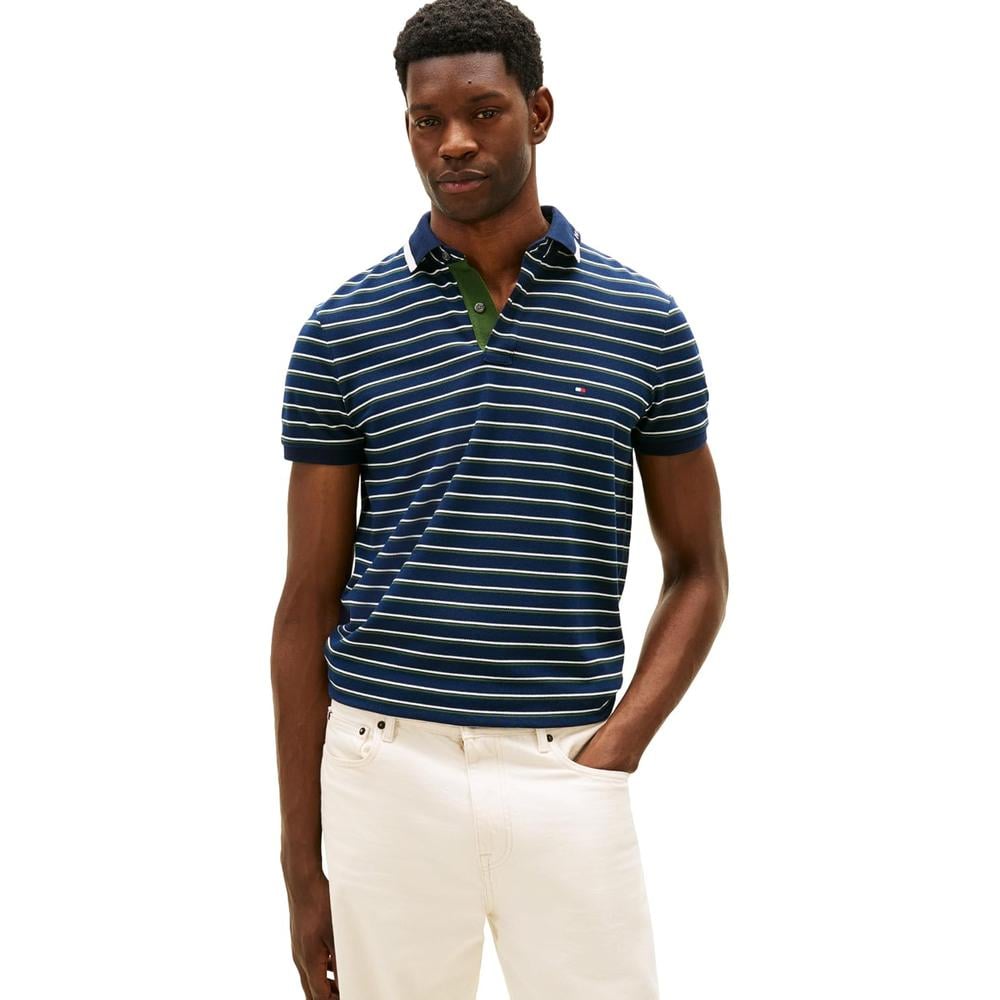 POLO PARA HOMBRE TOMMY HILFIGER REGULAR FIT MANGA CORTA - 1