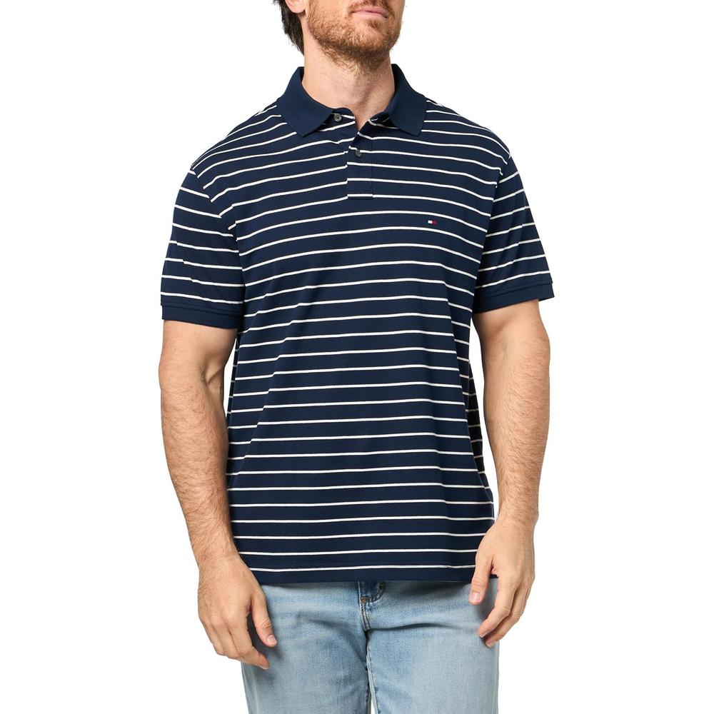 POLO PARA HOMBRE TOMMY HILFIGER CLASSIC FIT MANGA CORTA MULTICOLOR - 2