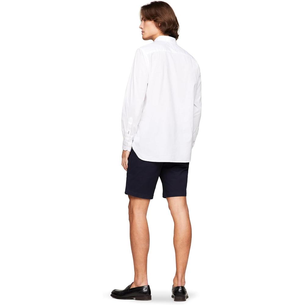CAMISA PARA HOMBRE TOMMY HILFIGER REGULAR FIT MANGA LARGA BLANCO - 4