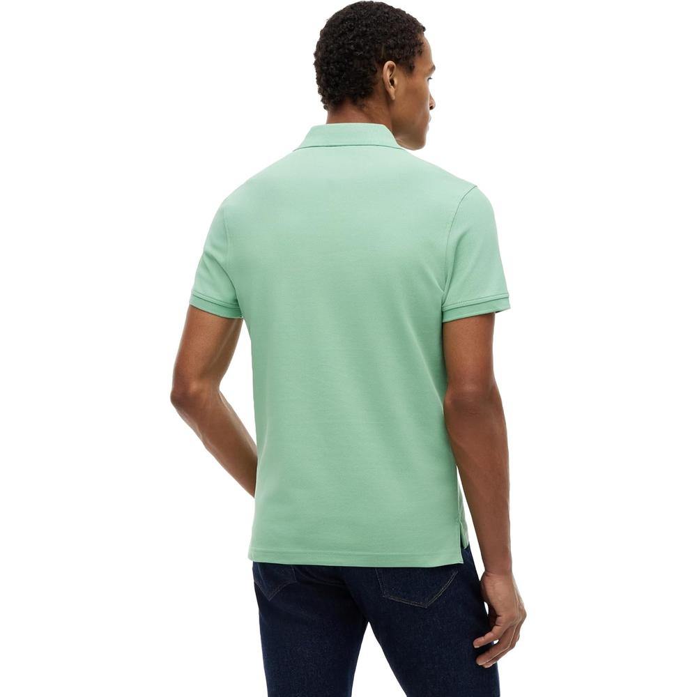 POLO PARA HOMBRE TOMMY HILFIGER 1985 SLIM FIT MANGA CORTA VERDE CÉSPED - 4