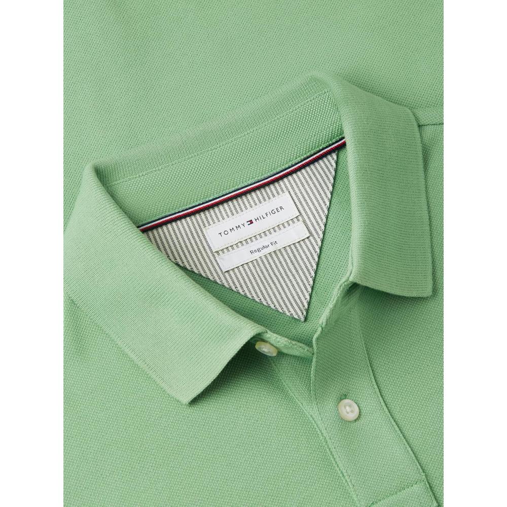 POLO PARA HOMBRE TOMMY HILFIGER 1985 SLIM FIT MANGA CORTA VERDE CÉSPED - 5