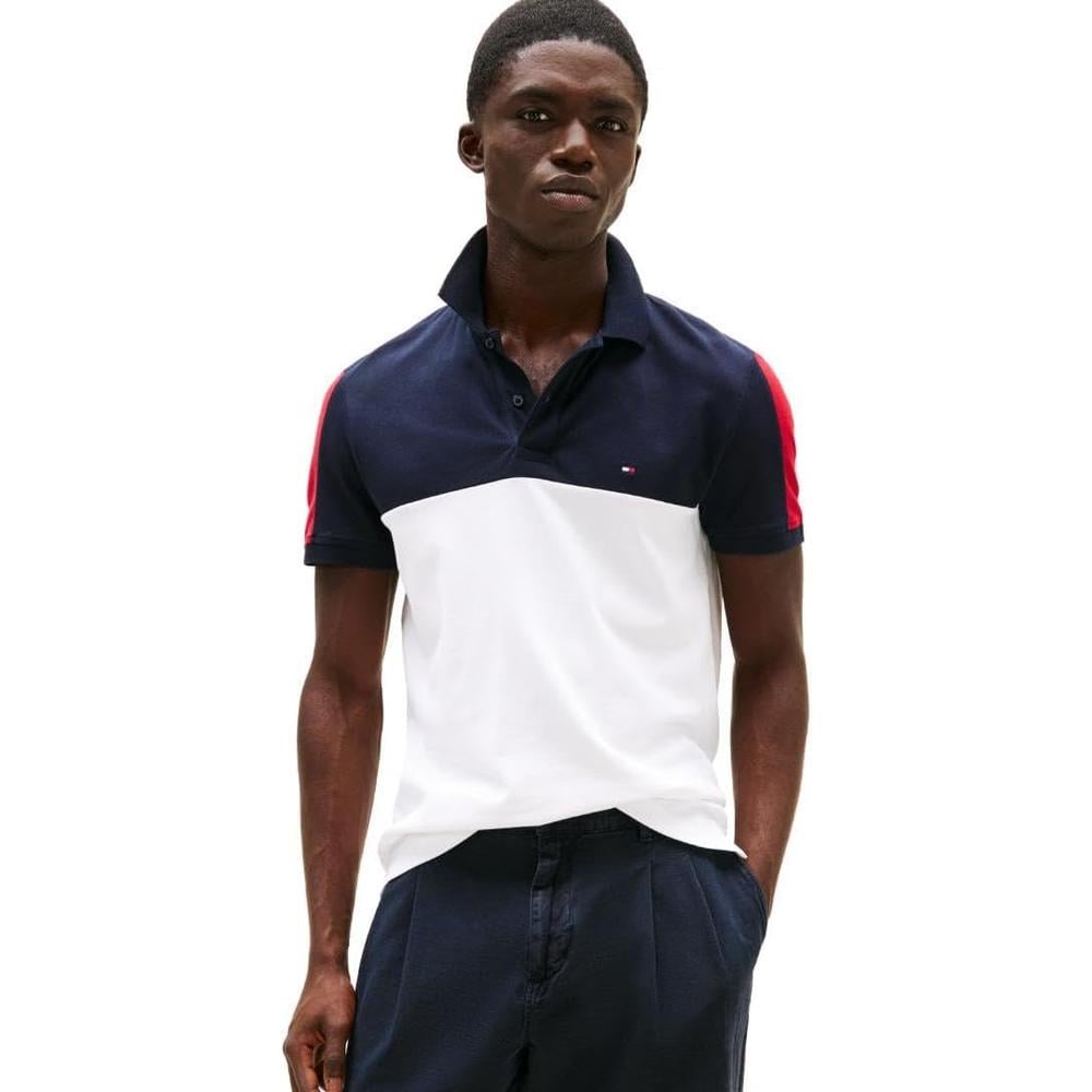 POLO PARA HOMBRE TOMMY HILFIGER REGULAR FIT MANGA CORTA - 1