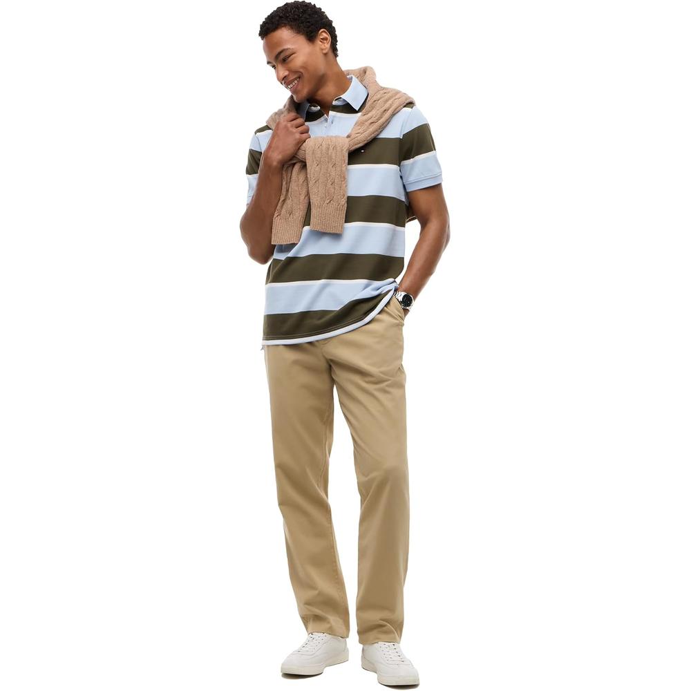 POLO PARA HOMBRE TOMMY HILFIGER CLASSIC FIT MANGA CORTA MULTICOLOR - 3
