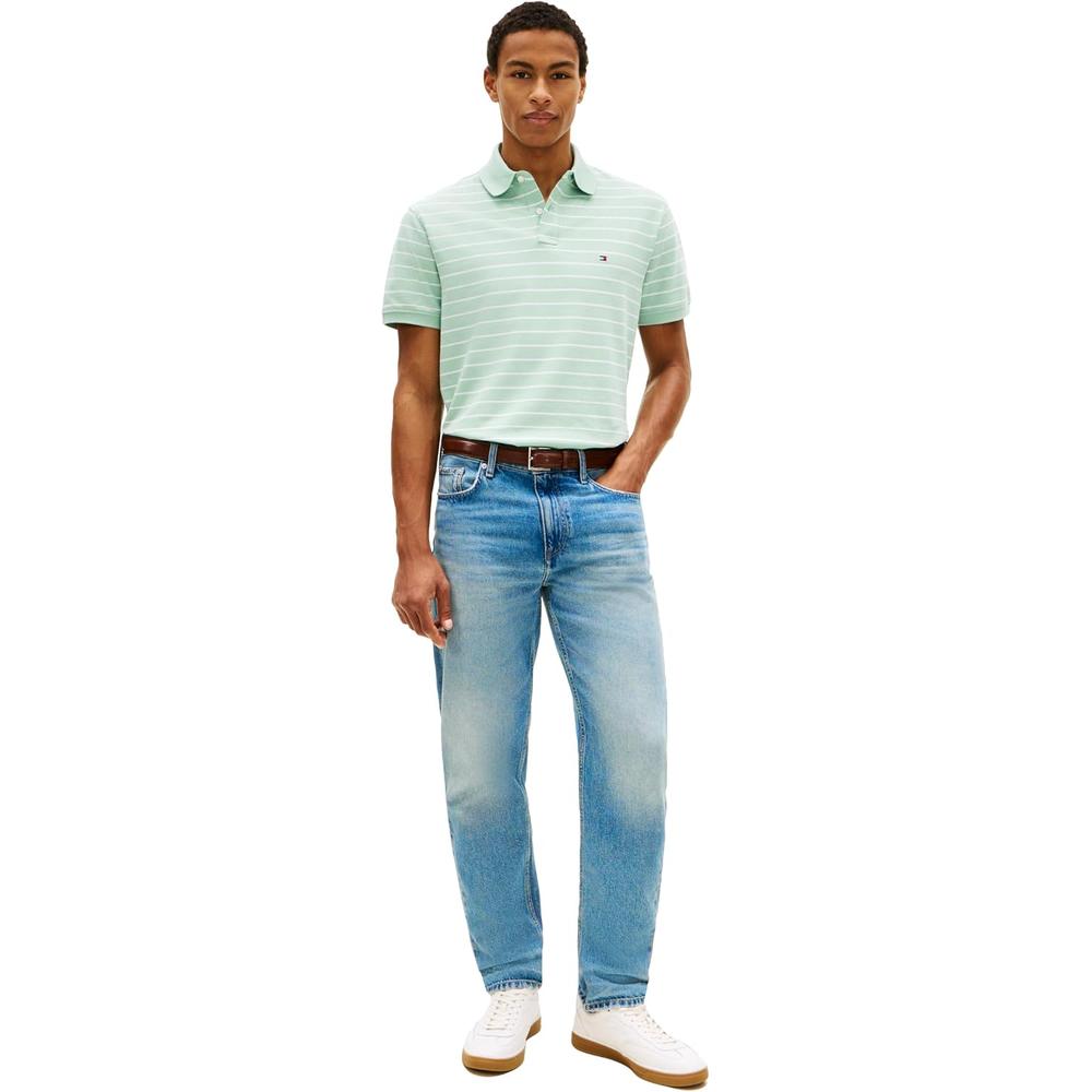 POLO PARA HOMBRE TOMMY HILFIGER CLASSIC FIT MANGA CORTA MULTICOLOR - 5