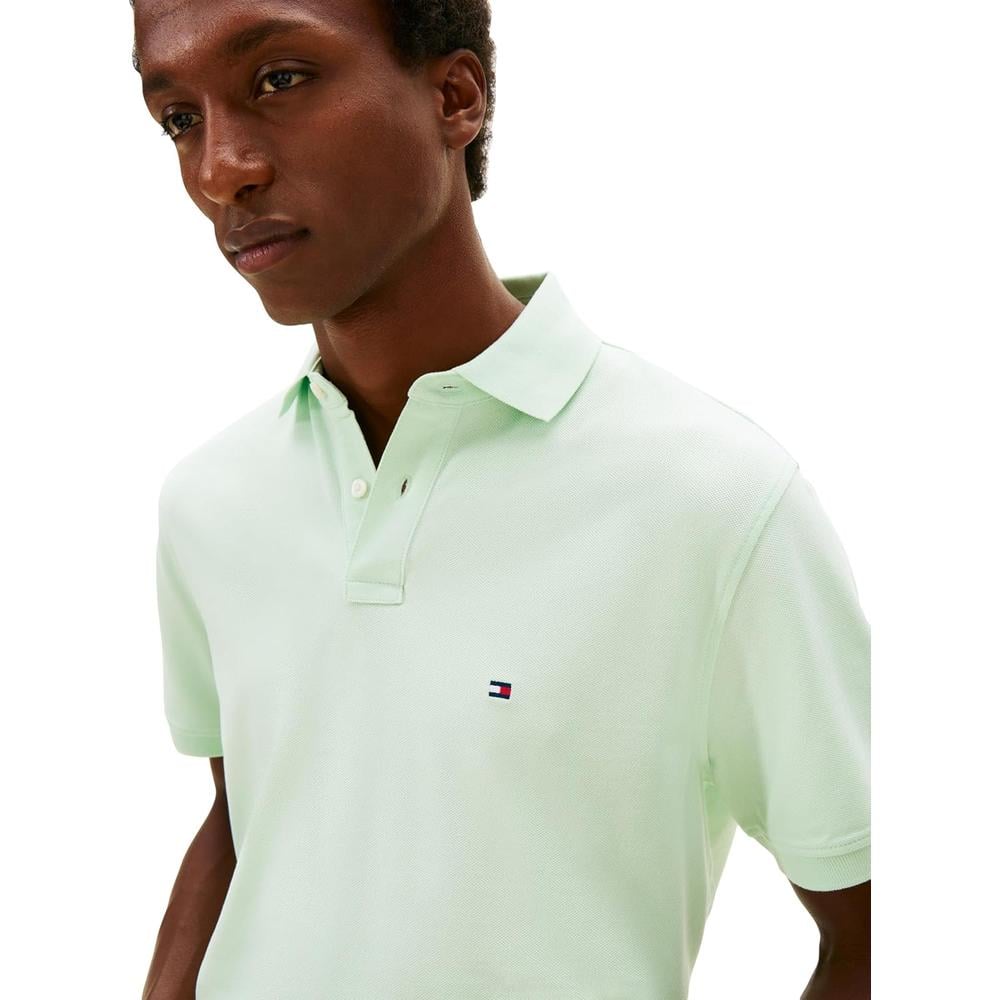 POLO PARA HOMBRE TOMMY HILFIGER CLASSIC FIT MANGA CORTA VERDE ÓPALO - 2