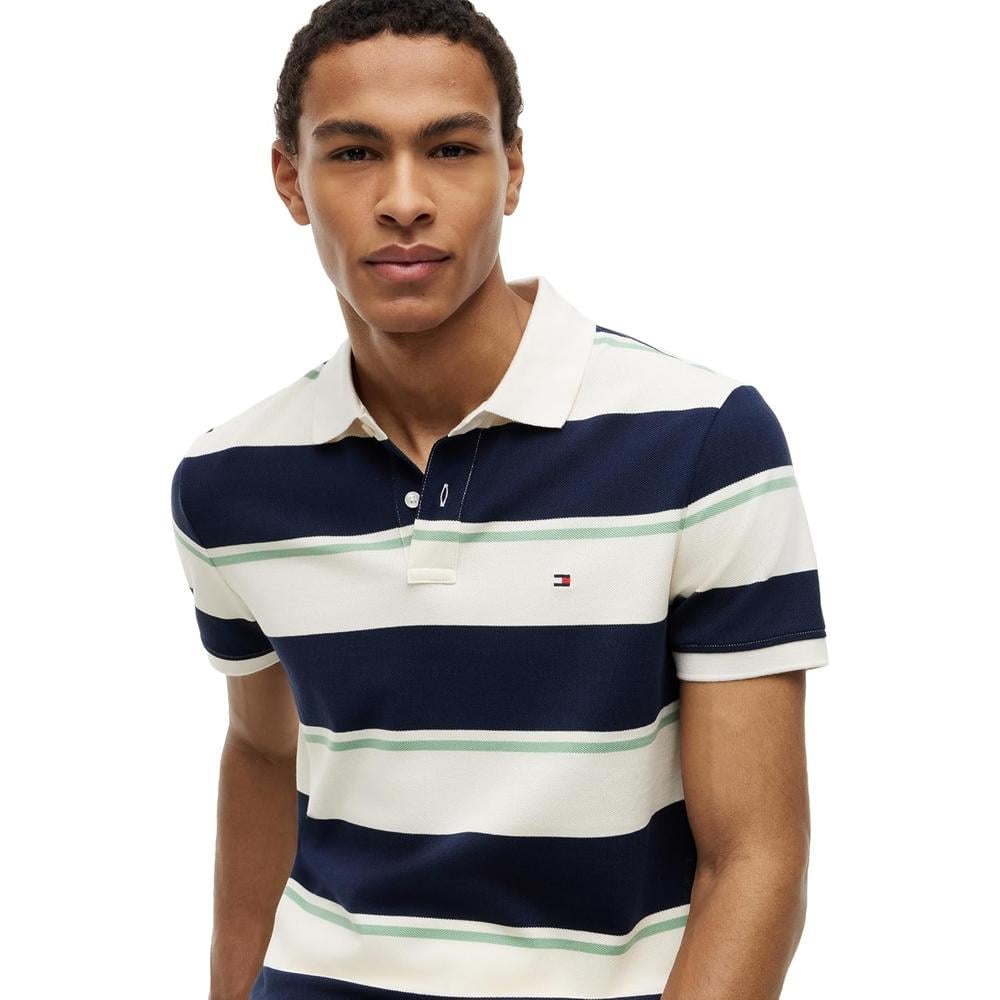 POLO PARA HOMBRE TOMMY HILFIGER 1985 REGULAR FIT MANGA CORTA MULTICOLOR - 2
