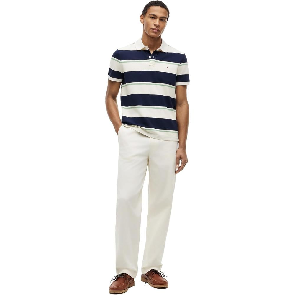 POLO PARA HOMBRE TOMMY HILFIGER 1985 REGULAR FIT MANGA CORTA MULTICOLOR - 3