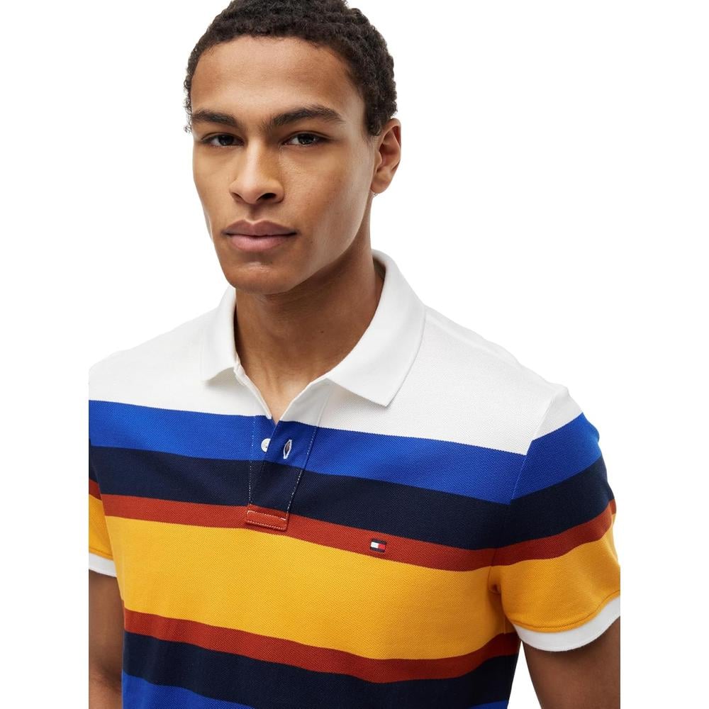 POLO PARA HOMBRE TOMMY HILFIGER 1985 REGULAR FIT MANGA CORTA MULTICOLOR - 2