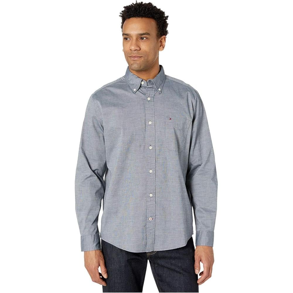 CAMISA PARA HOMBRE TOMMY HILFIGER TWAIN CLASSIC FIT MANGA LARGA - 1