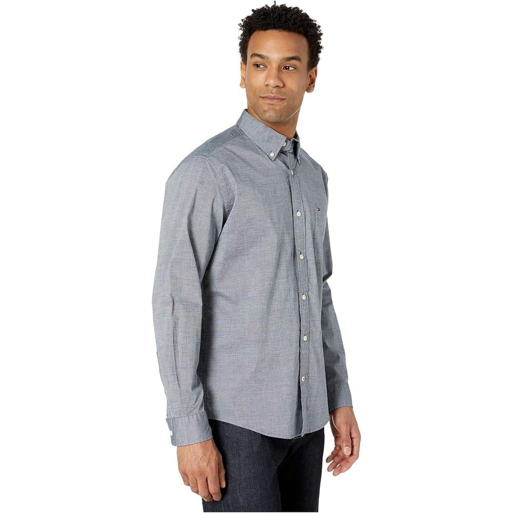 CAMISA PARA HOMBRE TOMMY HILFIGER TWAIN CLASSIC FIT MANGA LARGA - 3
