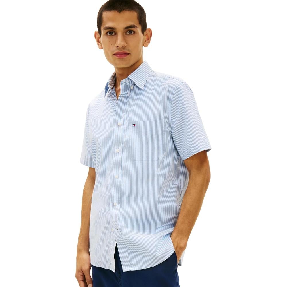 CAMISA PARA HOMBRE TOMMY HILFIGER REGULAR FIT MANGA CORTA MULTICOLOR - 1