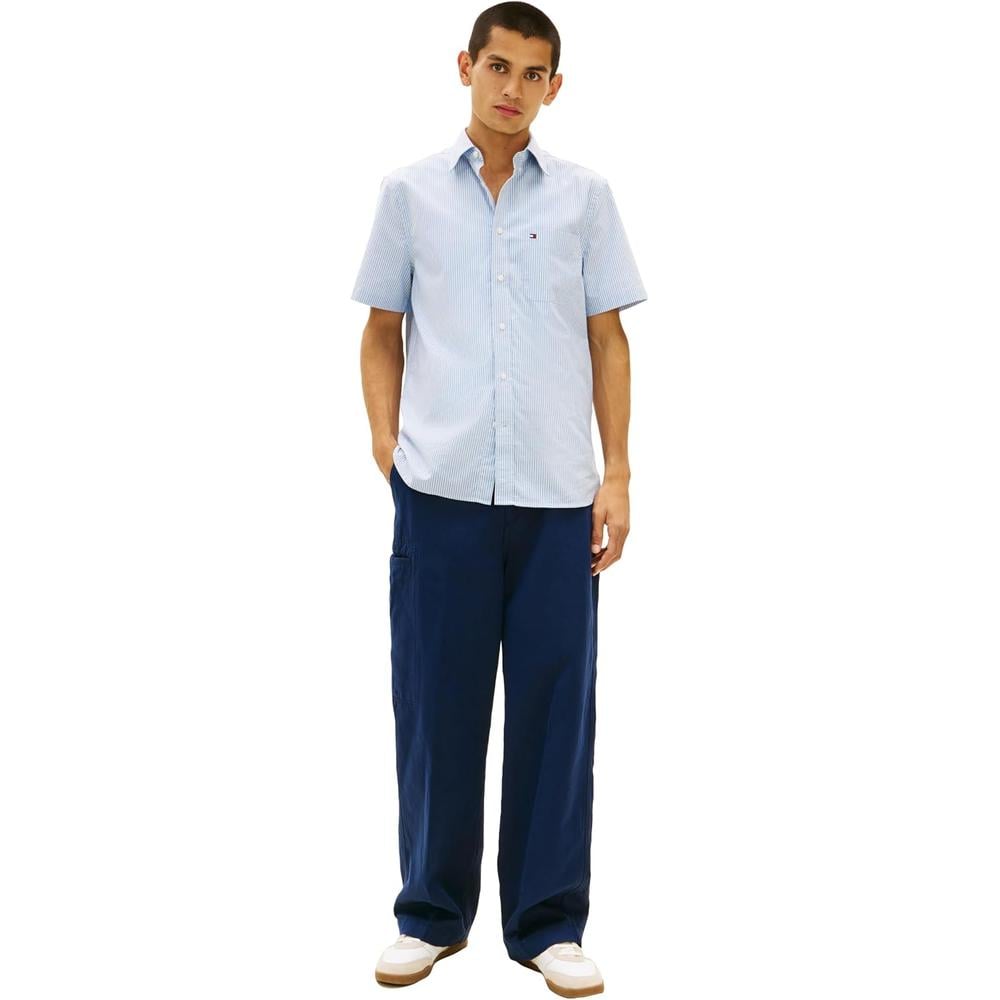 CAMISA PARA HOMBRE TOMMY HILFIGER REGULAR FIT MANGA CORTA MULTICOLOR - 3
