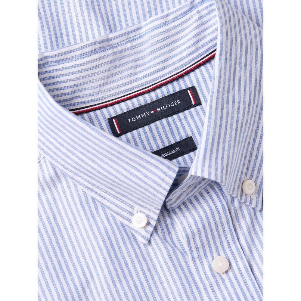 CAMISA PARA HOMBRE TOMMY HILFIGER REGULAR FIT MANGA CORTA MULTICOLOR - 5