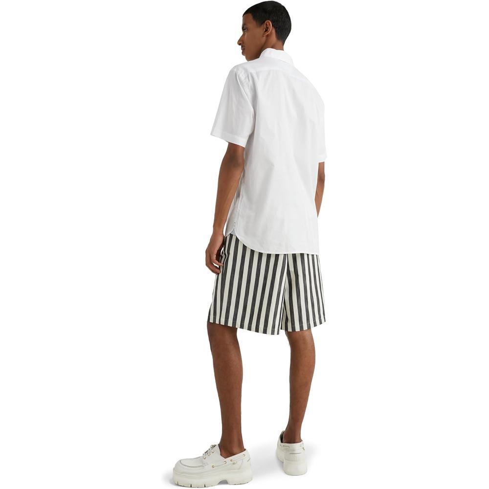 CAMISA PARA HOMBRE TOMMY HILFIGER REGULAR FIT MANGA CORTA BLANCO - 3