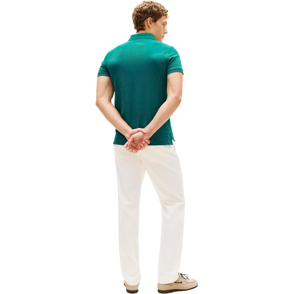 POLO PARA HOMBRE TOMMY HILFIGER 1985 SLIM FIT MANGA CORTA AZUL OCÉANO - 4