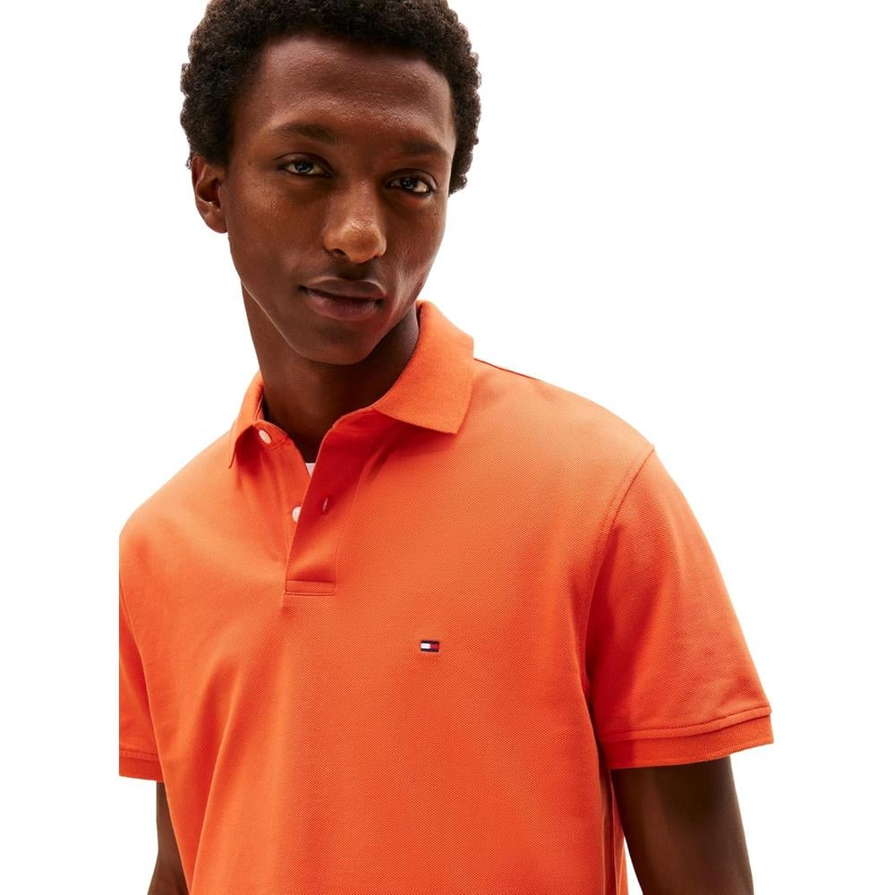 POLO PARA HOMBRE TOMMY HILFIGER CLASSIC FIT MANGA CORTA NARANJA BRILLANTE - 2