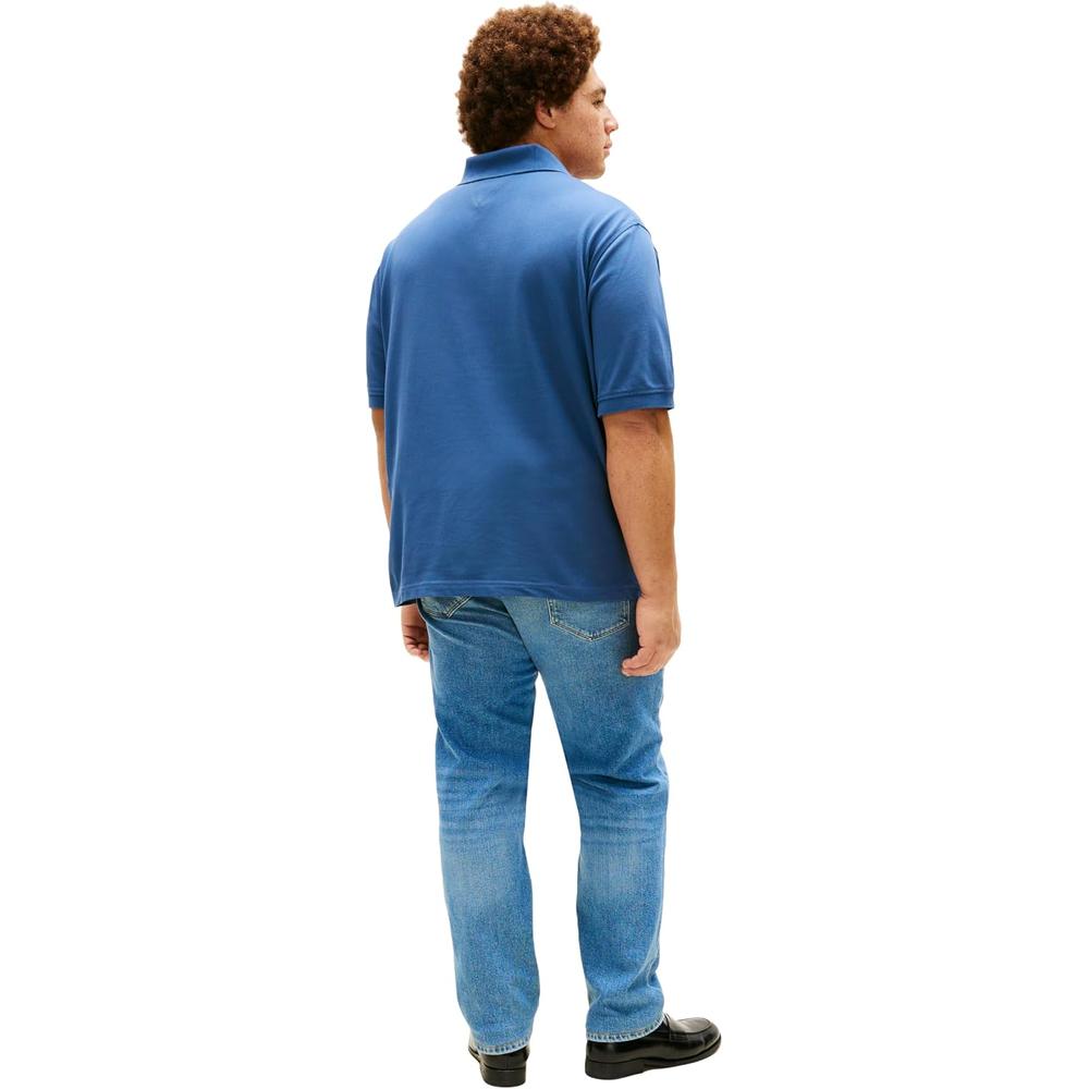 POLO PARA HOMBRE TOMMY HILFIGER 1985 REGULAR FIT MANGA CORTA AZUL EGEO - 4