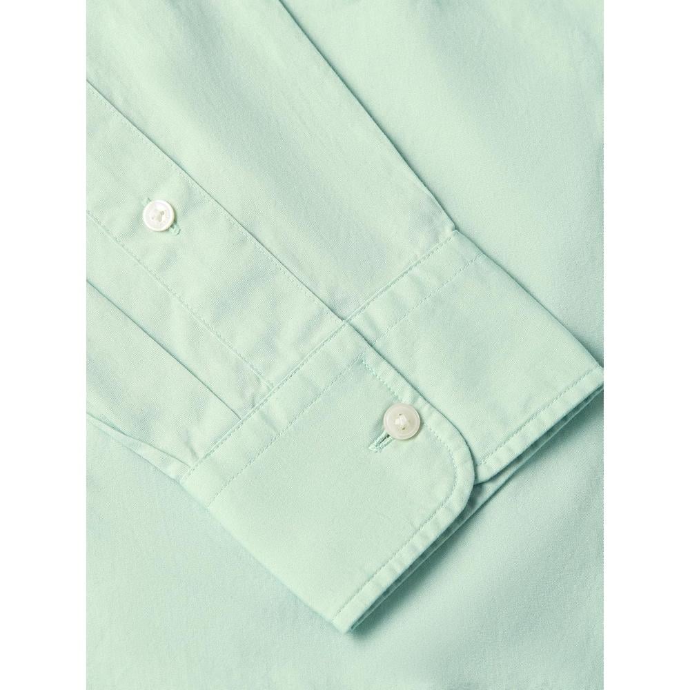 CAMISA PARA HOMBRE TOMMY HILFIGER REGULAR FIT MANGA LARGA VERDE MENTA - 5