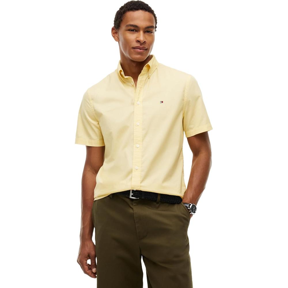 CAMISA PARA HOMBRE TOMMY HILFIGER REGULAR FIT MANGA CORTA - 1