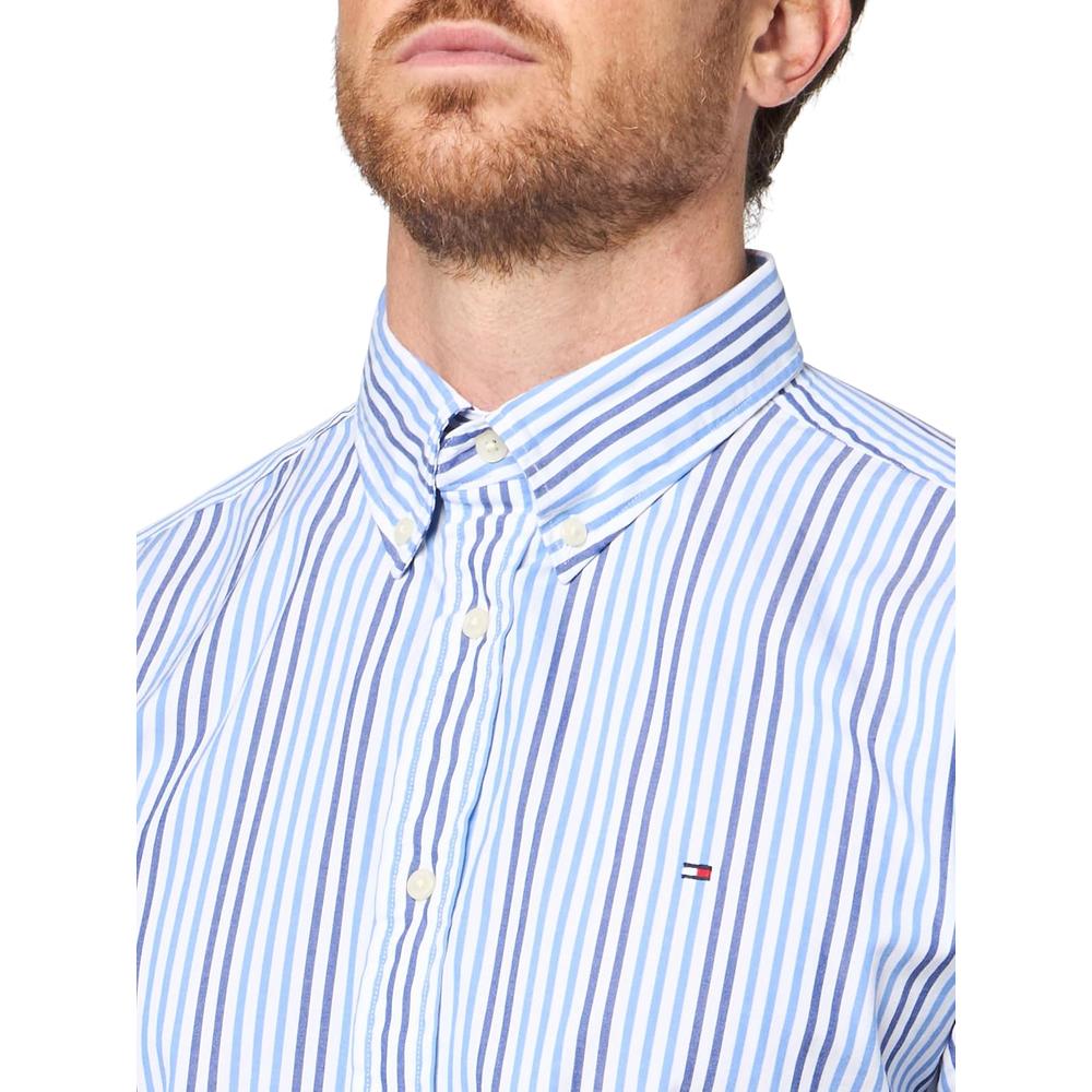 CAMISA PARA HOMBRE TOMMY HILFIGER REGULAR FIT MANGA CORTA MULTICOLOR - 3