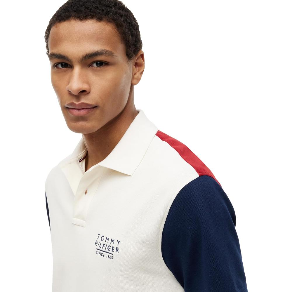 POLO PARA HOMBRE TOMMY HILFIGER 1985 REGULAR FIT MANGA CORTA MULTICOLOR - 2