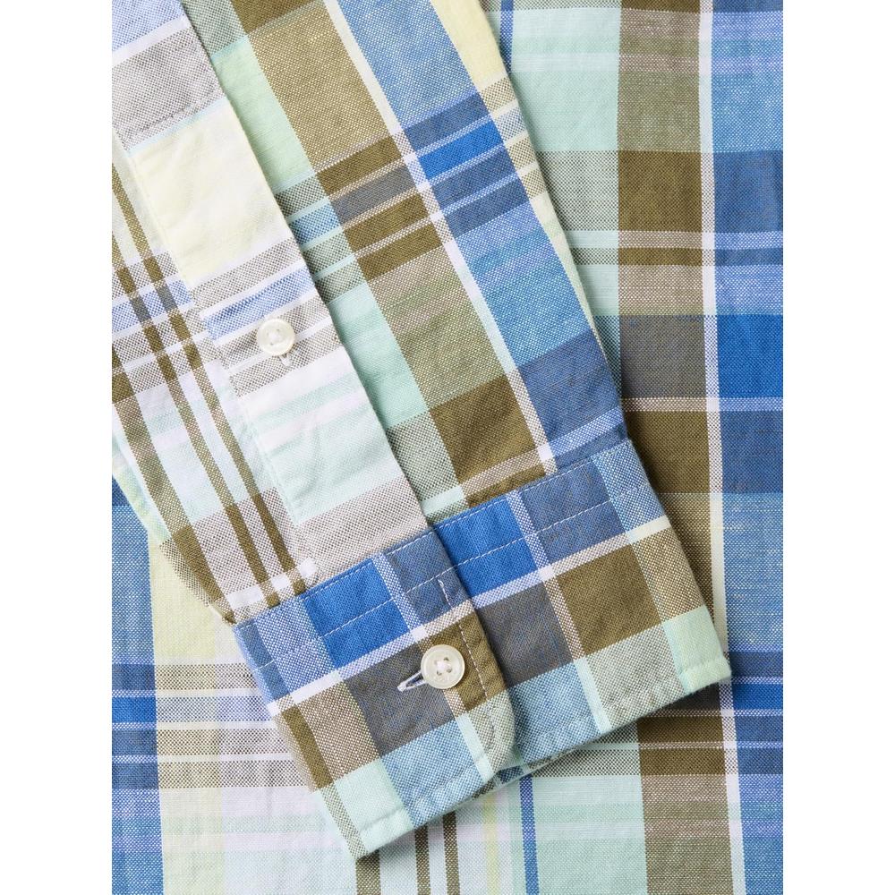 CAMISA PARA HOMBRE TOMMY HILFIGER REGULAR FIT MANGA LARGA CITRONELA - 6