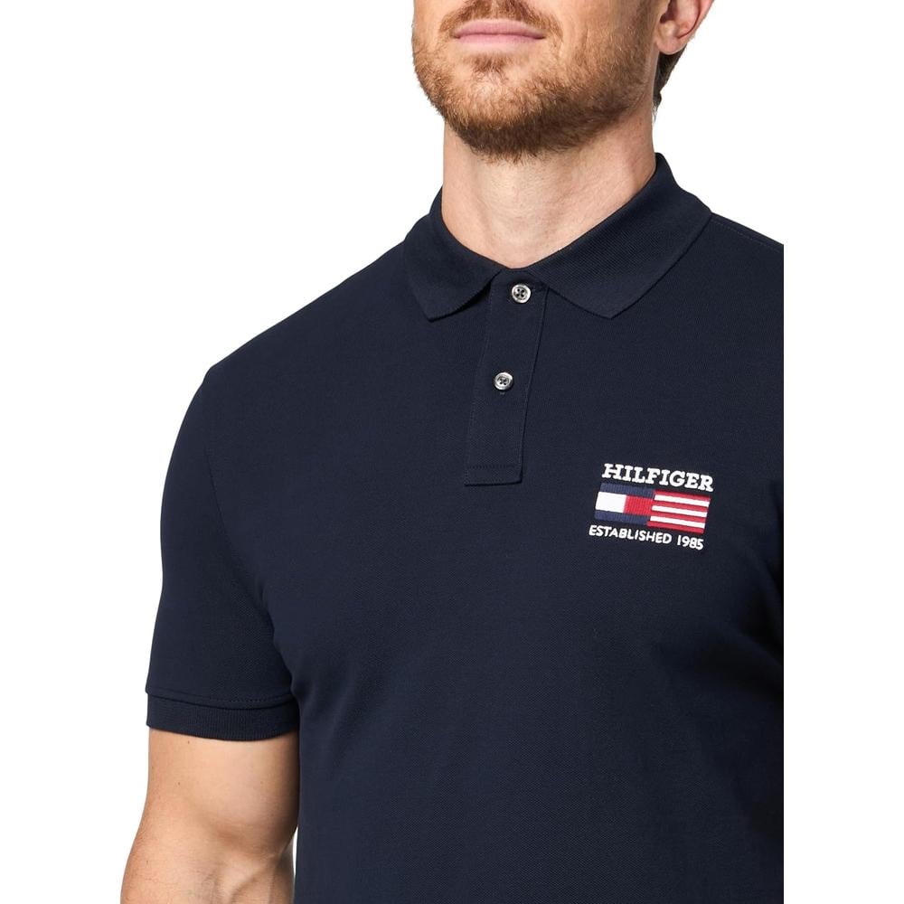 POLO PARA HOMBRE TOMMY HILFIGER 1985 REGULAR FIT MANGA CORTA MULTICOLOR - 3