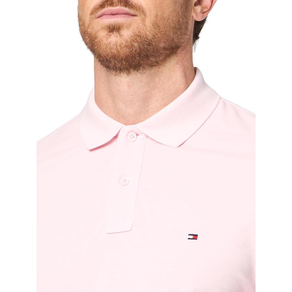POLO PARA HOMBRE TOMMY HILFIGER REGULAR FIT MANGA CORTA ROSA LILA - 3