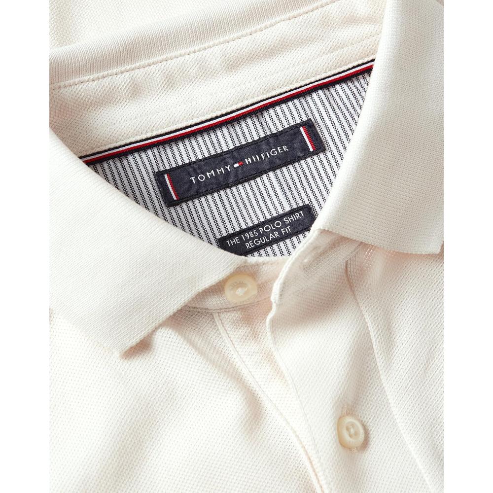 POLO PARA HOMBRE TOMMY HILFIGER 1985 REGULAR FIT MANGA CORTA MARFIL - 5