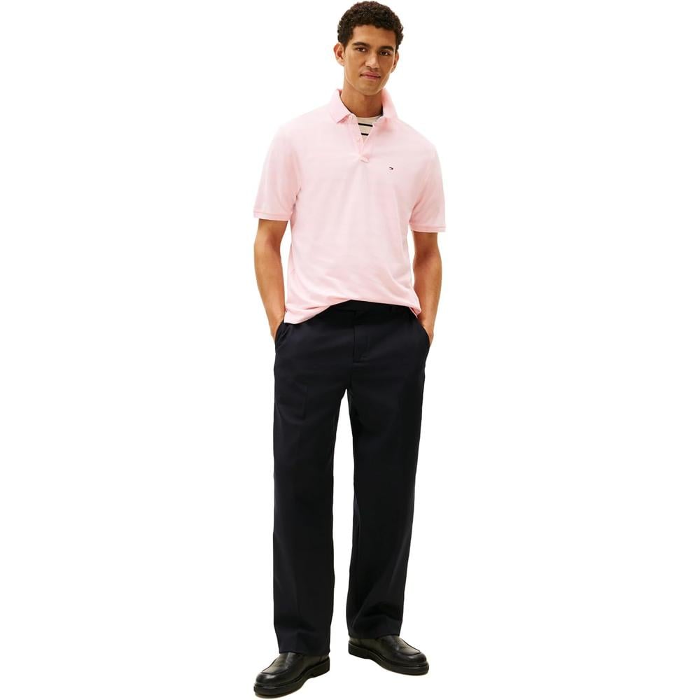 POLO PARA HOMBRE TOMMY HILFIGER CLASSIC FIT MANGA CORTA ROSA - 3