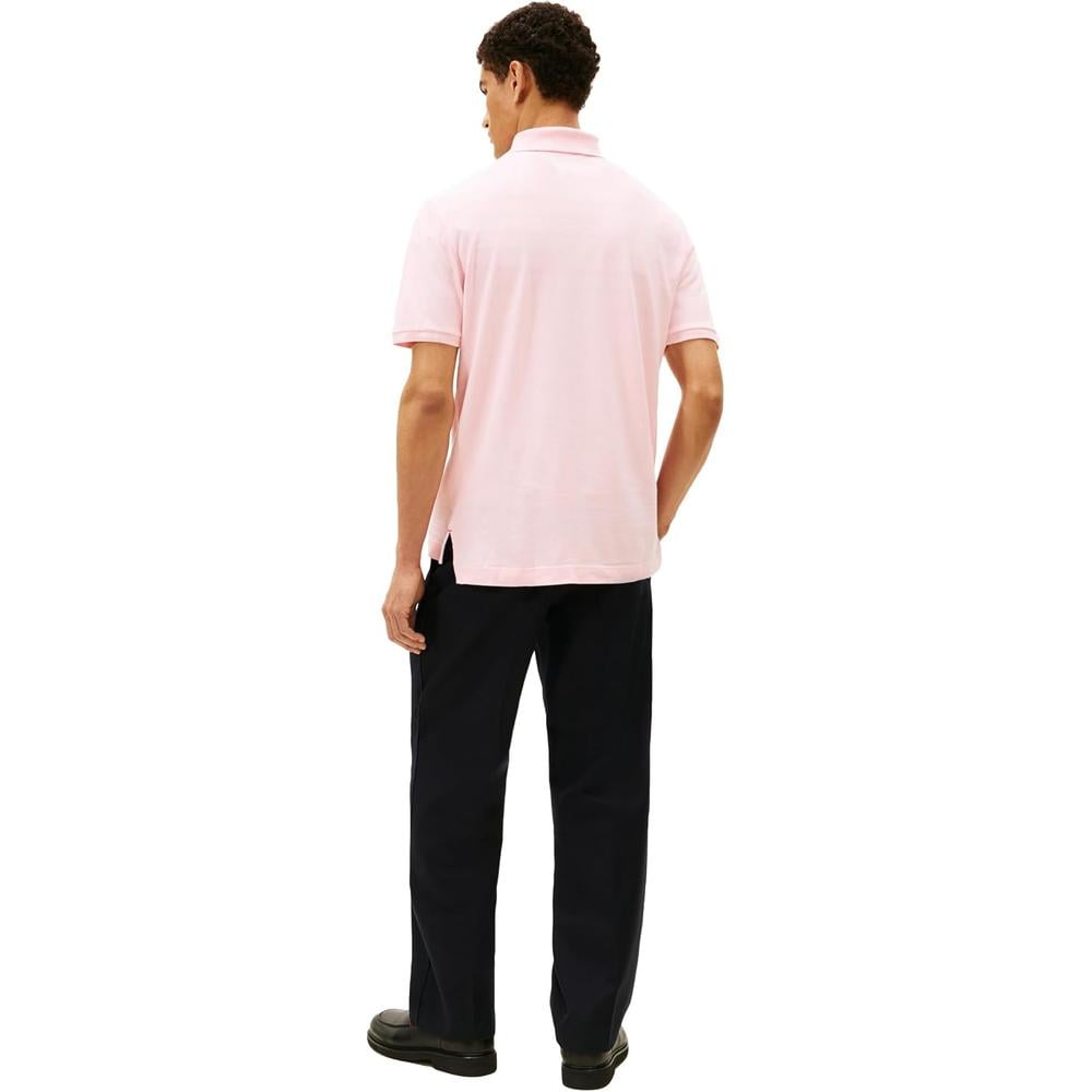 POLO PARA HOMBRE TOMMY HILFIGER CLASSIC FIT MANGA CORTA ROSA - 4