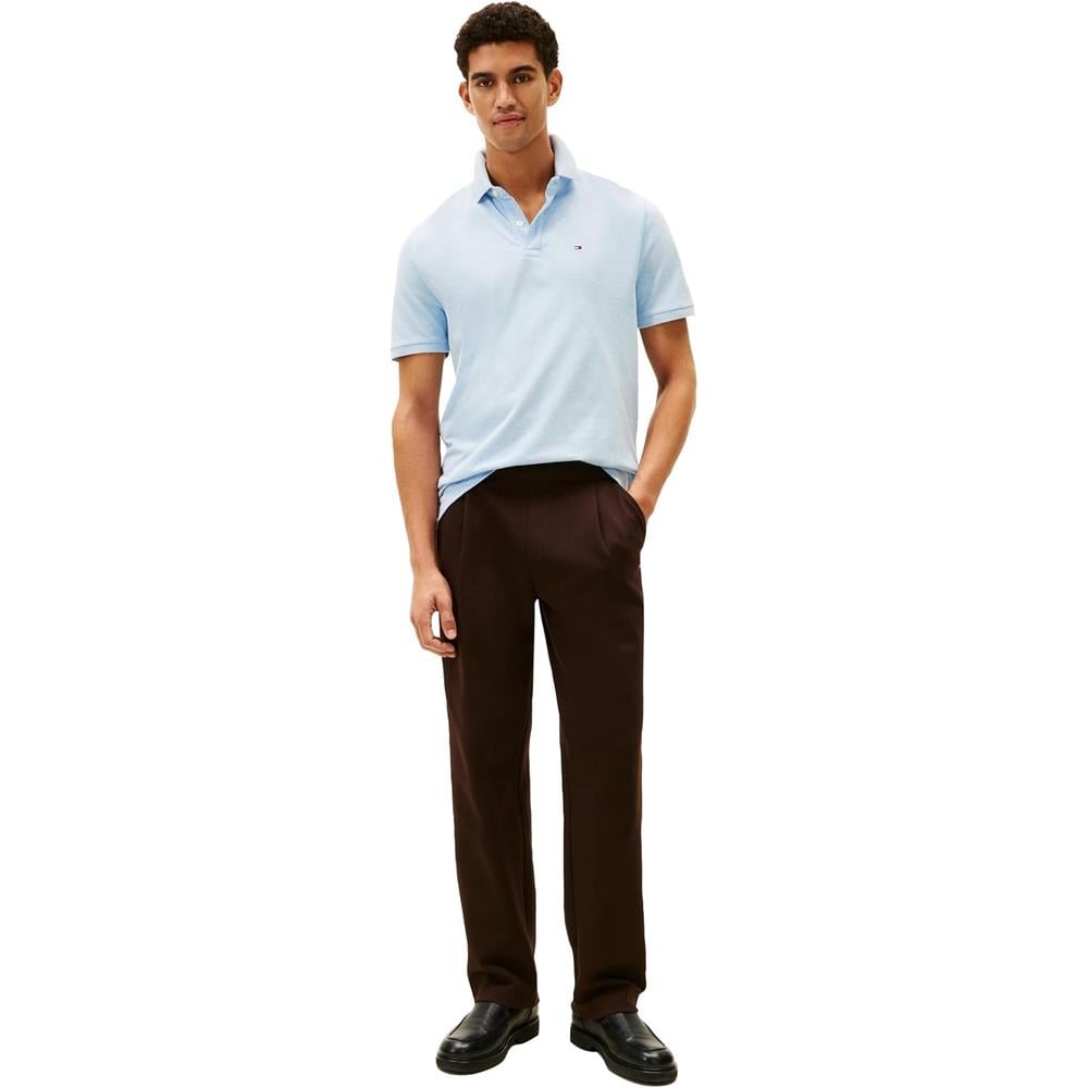 POLO PARA HOMBRE TOMMY HILFIGER CLASSIC FIT MANGA CORTA AZUL JASPEADO - 3
