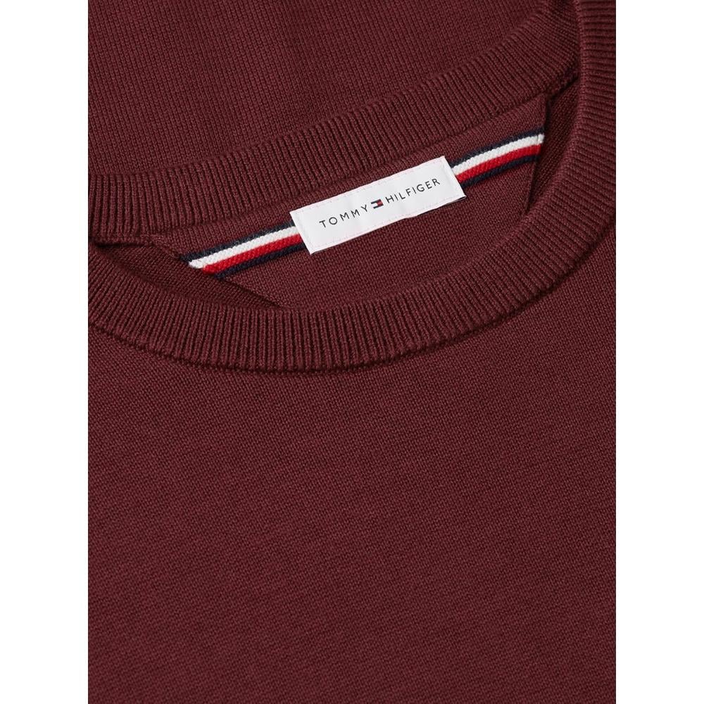 POLERA PARA HOMBRE TOMMY HILFIGER ESSENTIAL REGULAR FIT VINO - 4