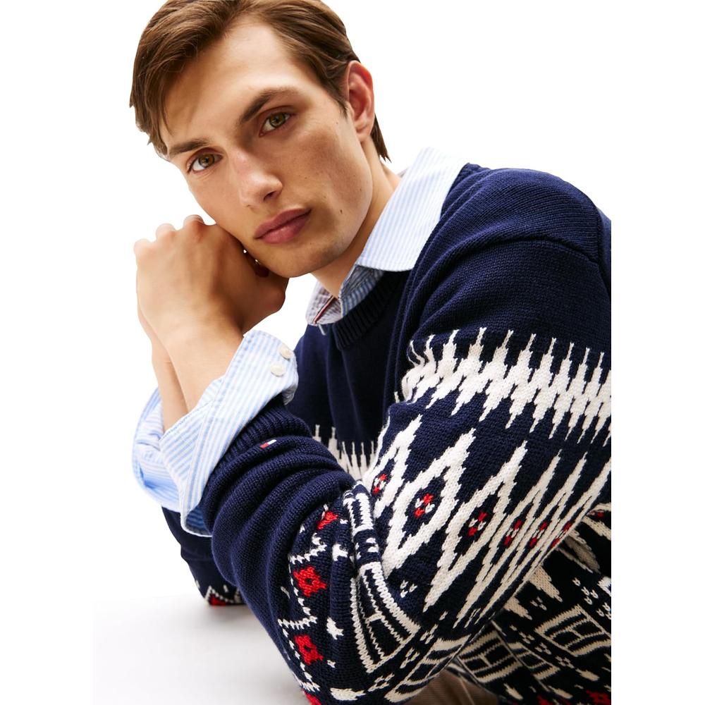 POLERA PARA HOMBRE TOMMY HILFIGER FAIRISLE REGULAR FIT - 2