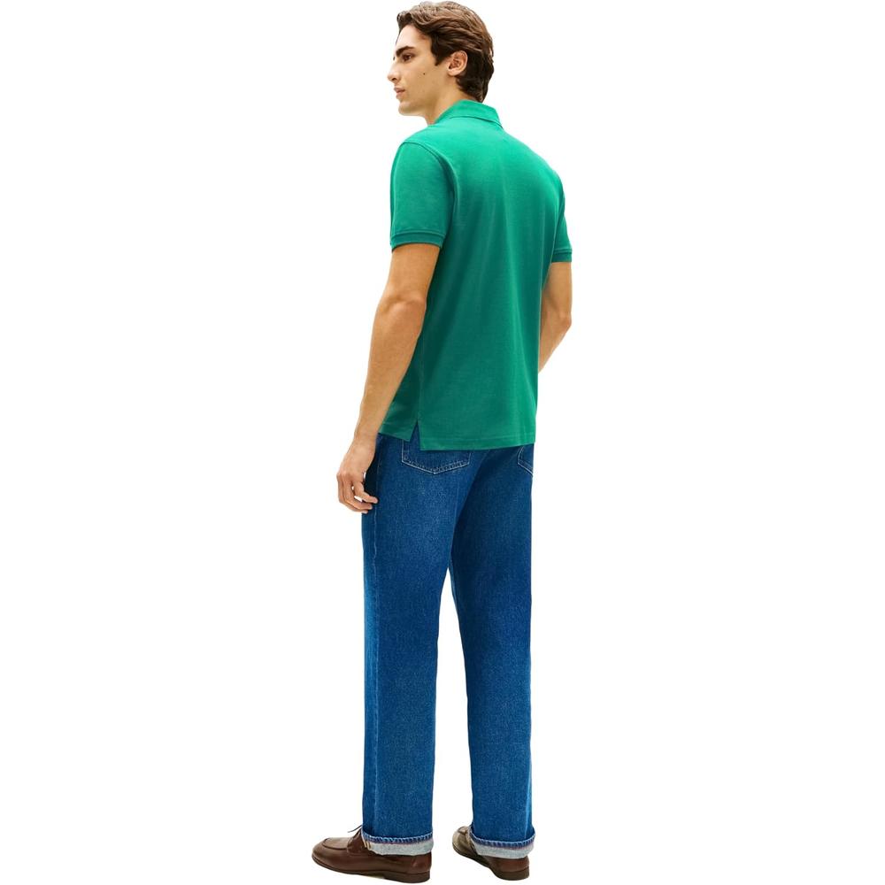 POLO PARA HOMBRE TOMMY HILFIGER CLASSIC FIT MANGA CORTA AZUL OCÉANO PROFUNDO - 4