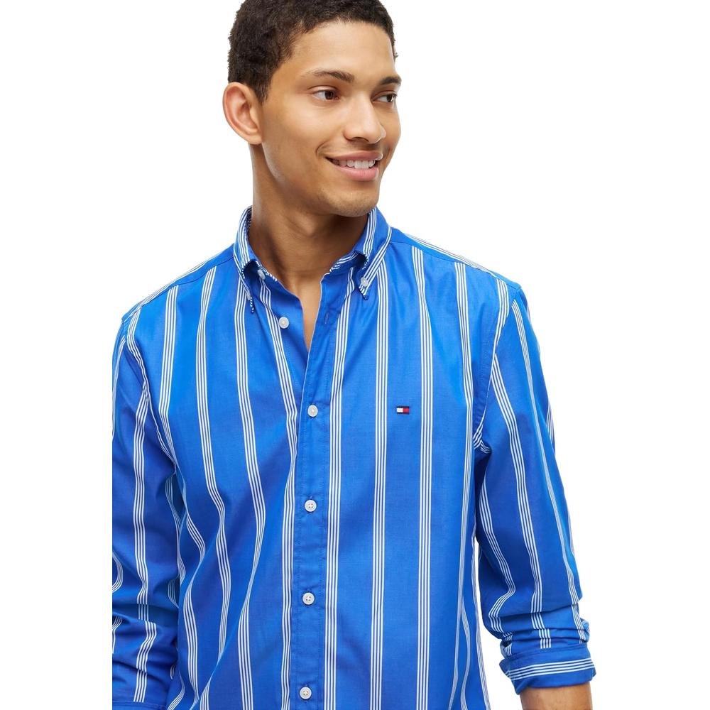 CAMISA PARA HOMBRE TOMMY HILFIGER REGULAR FIT MANGA LARGA MULTICOLOR - 2