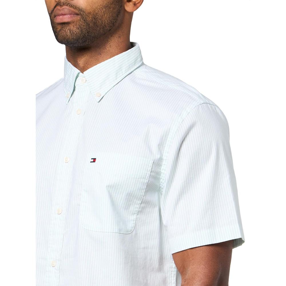 CAMISA PARA HOMBRE TOMMY HILFIGER REGULAR FIT MANGA CORTA MULTICOLOR - 3