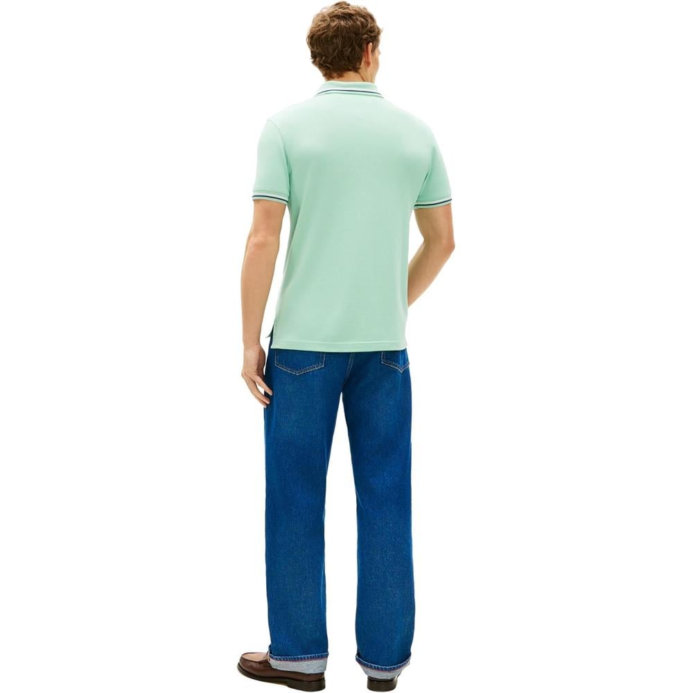 POLO PARA HOMBRE TOMMY HILFIGER SLIM FIT MANGA CORTA MENTA - 5