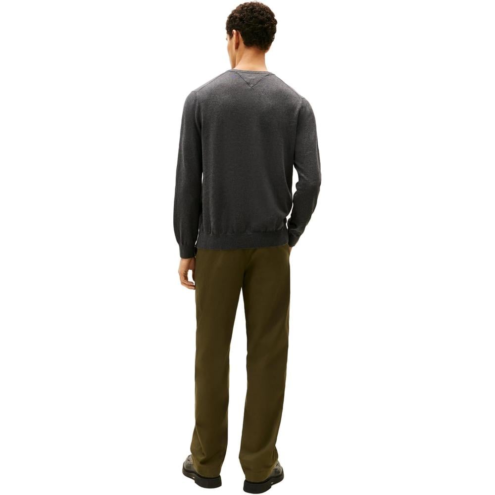 POLERA PARA HOMBRE TOMMY HILFIGER ESSENTIAL MANGA LARGA CUELLO V - 4