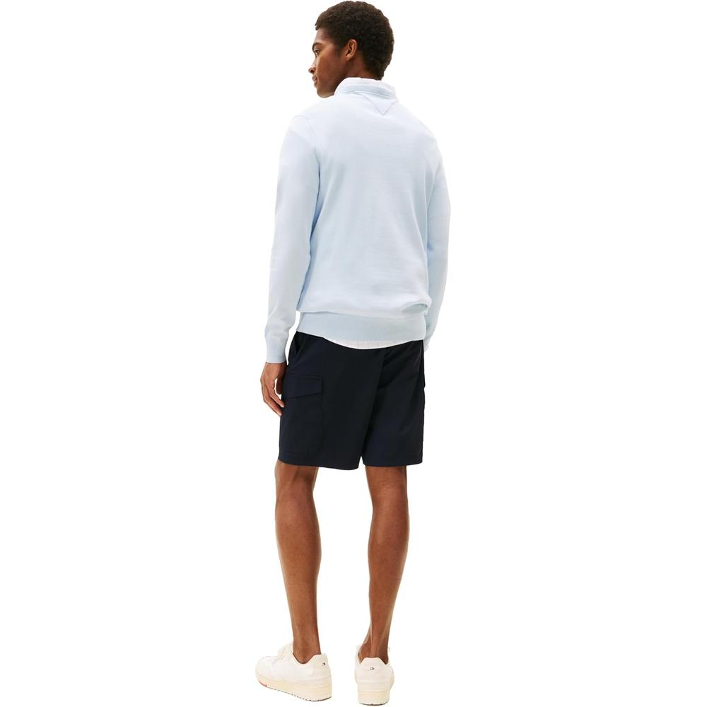 POLERA PARA HOMBRE TOMMY HILFIGER ESSENTIAL REGULAR FIT AZUL INTENSO - 4