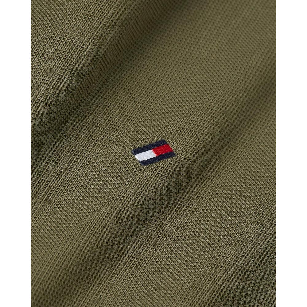 POLO PARA HOMBRE TOMMY HILFIGER 1985 REGULAR FIT MANGA CORTA VERDE MILITAR - 5