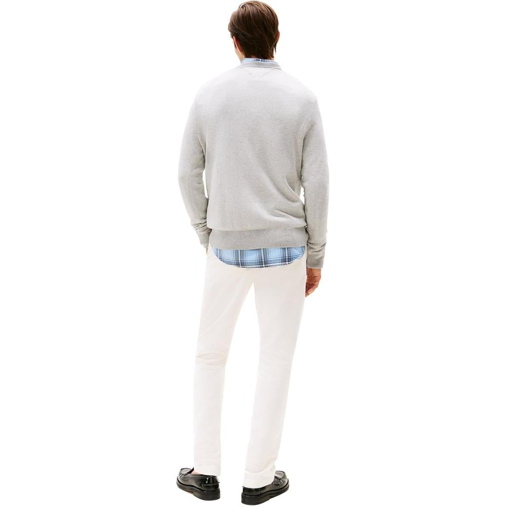 POLERA PARA HOMBRE TOMMY HILFIGER HERRINGBONE REGULAR FIT - 3