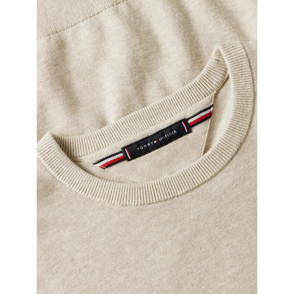 POLERA PARA HOMBRE TOMMY HILFIGER ESSENTIAL REGULAR FIT MARRÓN JASPEADO - 5