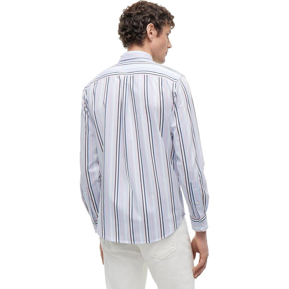 CAMISA PARA HOMBRE TOMMY HILFIGER REGULAR FIT MANGA LARGA MULTICOLOR - 4