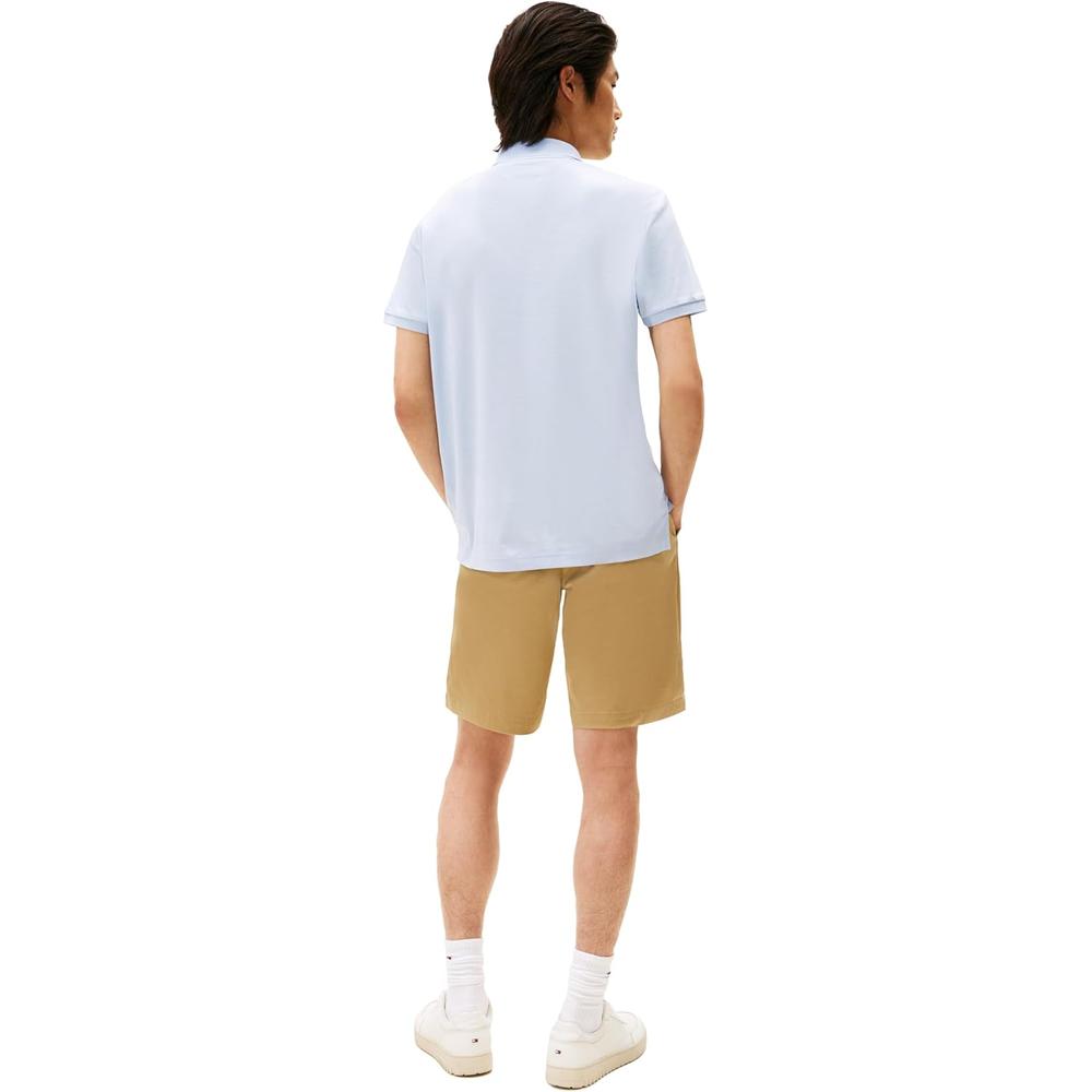POLO PARA HOMBRE TOMMY HILFIGER REGULAR FIT MANGA CORTA AZUL FRESCO - 5