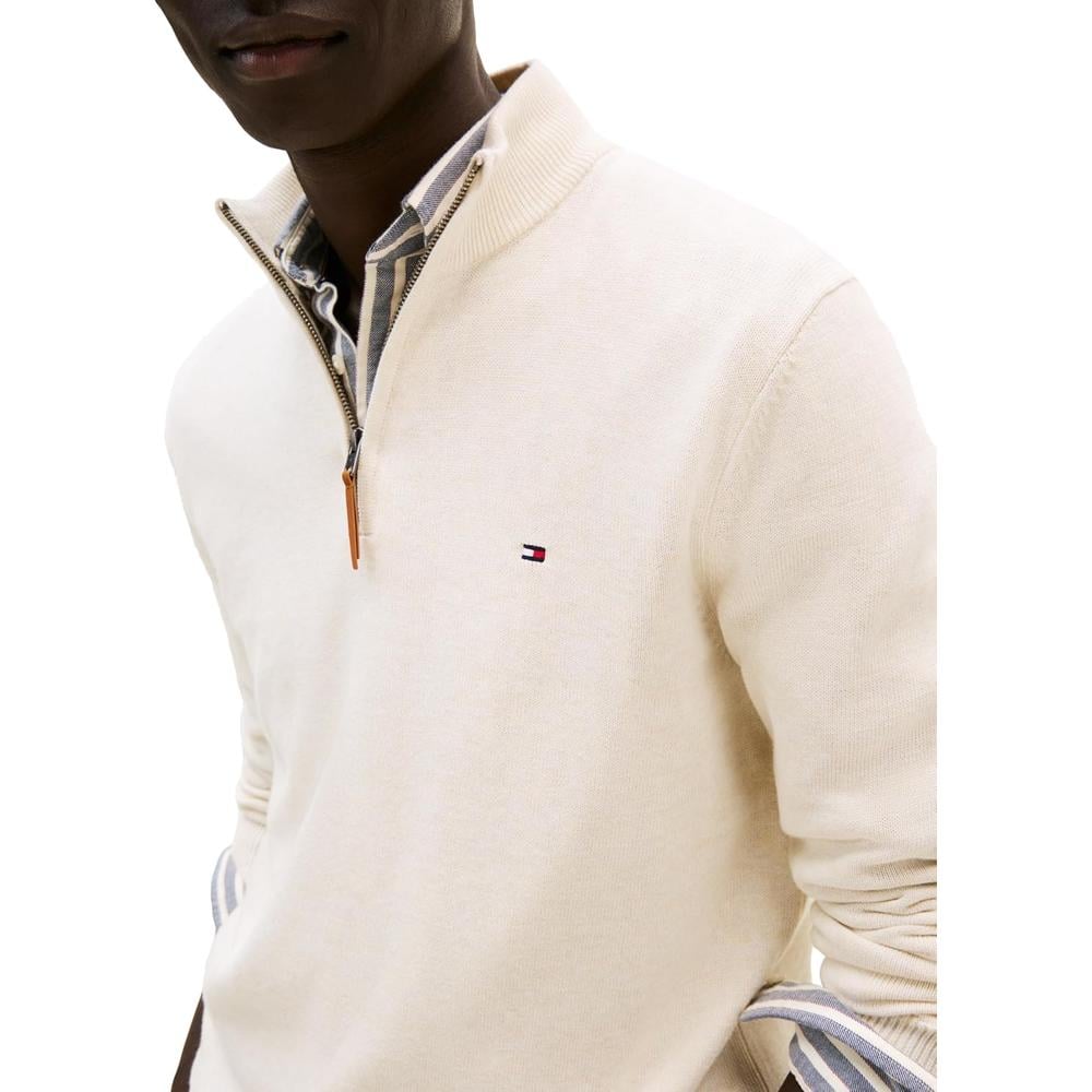 POLERA PARA HOMBRE TOMMY HILFIGER MANGA LARGA QUARTER ZIP CUELLO ALTO - 2